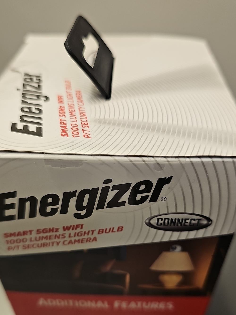 Energizer White Smart WiFi Light Bulb Security Camera — 1000 Lumens. New In Box. - Picture 15 of 16